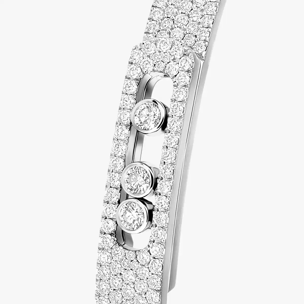 [Amore]Move Noa Full Pavé Diamond Bangle Bracelet