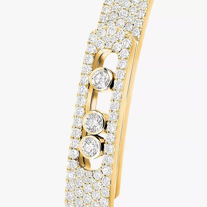 [Amore]Move Noa Full Pavé Diamond Bangle Bracelet