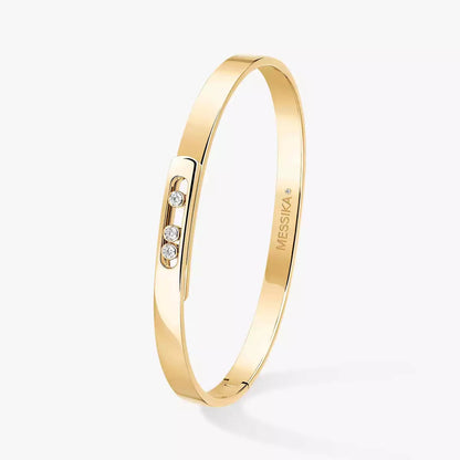 [Amore]Move Noa Diamond Bangle Bracelet
