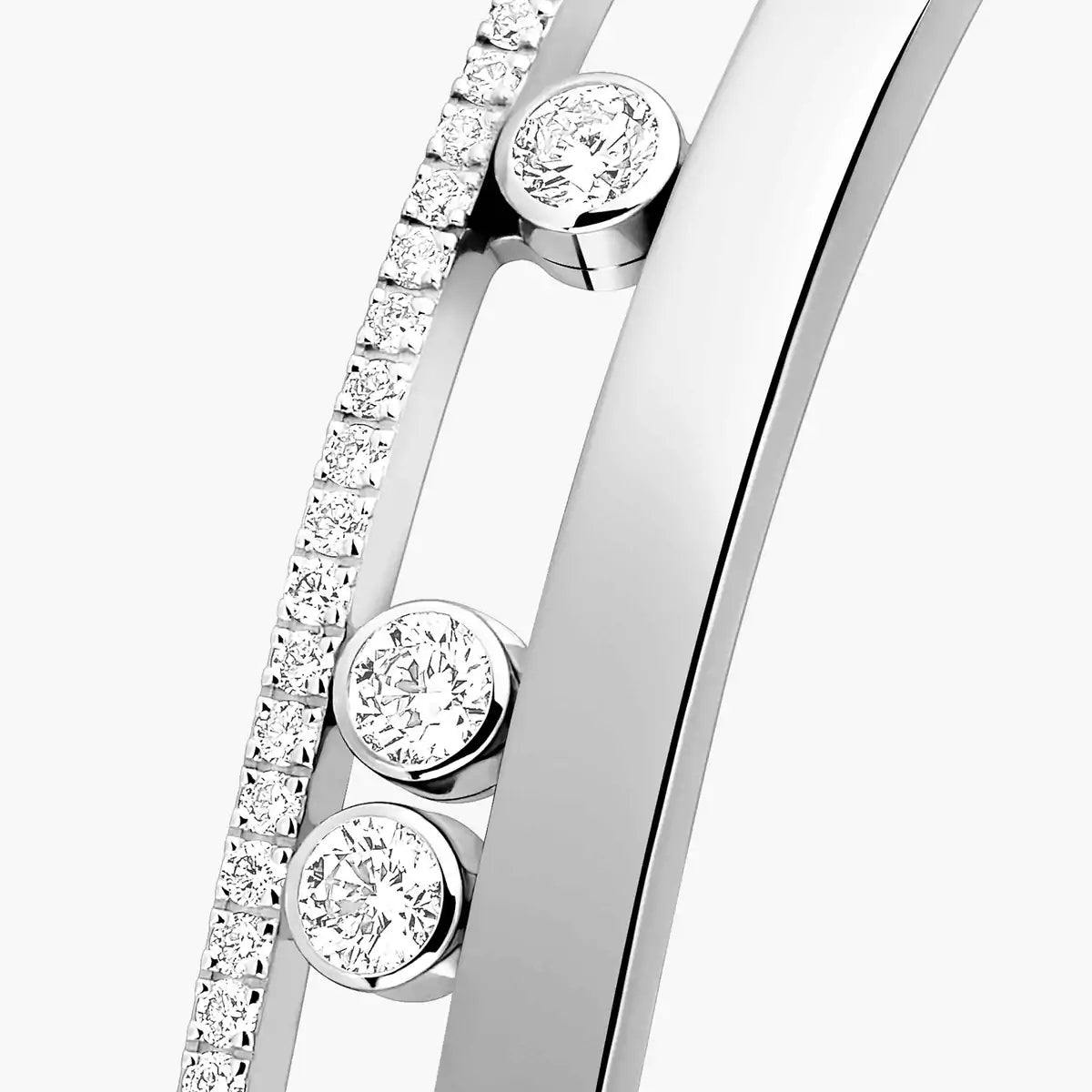 [Amore]Move Romane Diamond Bangle Bracelet
