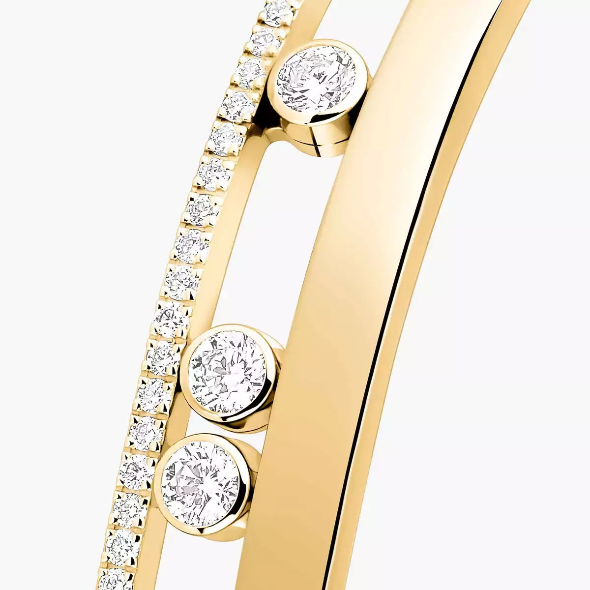 [Amore]Move Romane Diamond Bangle Bracelet
