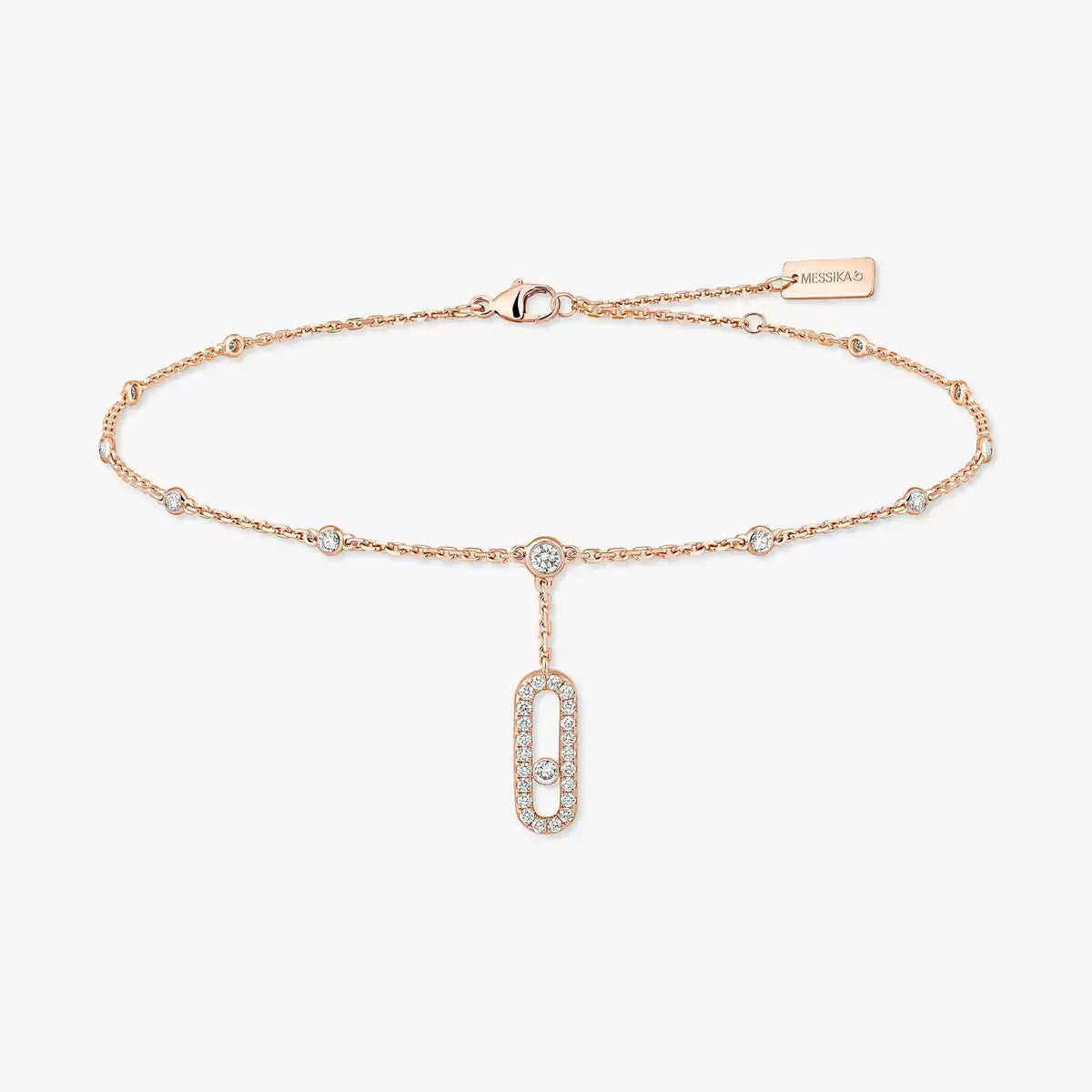 [Amore] Move Uno pavé ankle bracelet