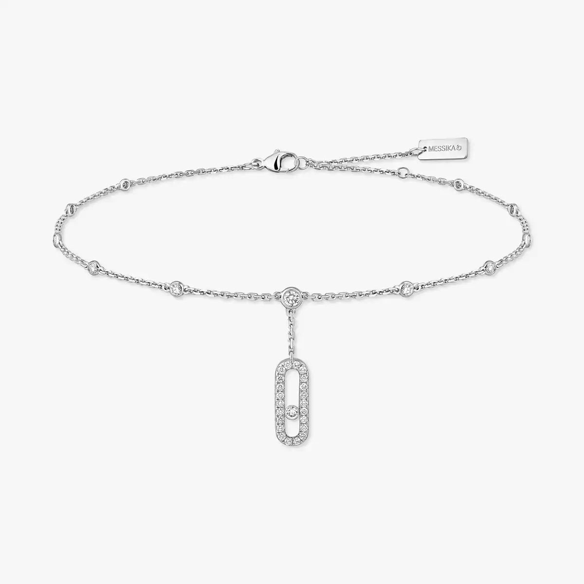 [Amore] Move Uno pavé ankle bracelet