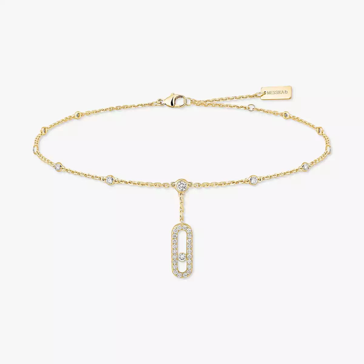 [Amore] Move Uno pavé ankle bracelet