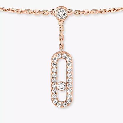 [Amore] Move Uno pavé ankle bracelet