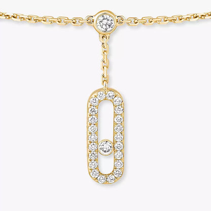 [Amore] Move Uno pavé ankle bracelet