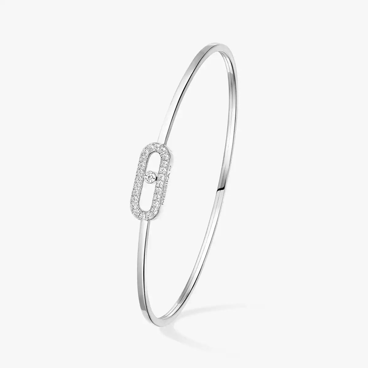 [Amore]Move Uno pavé flex bangle medium