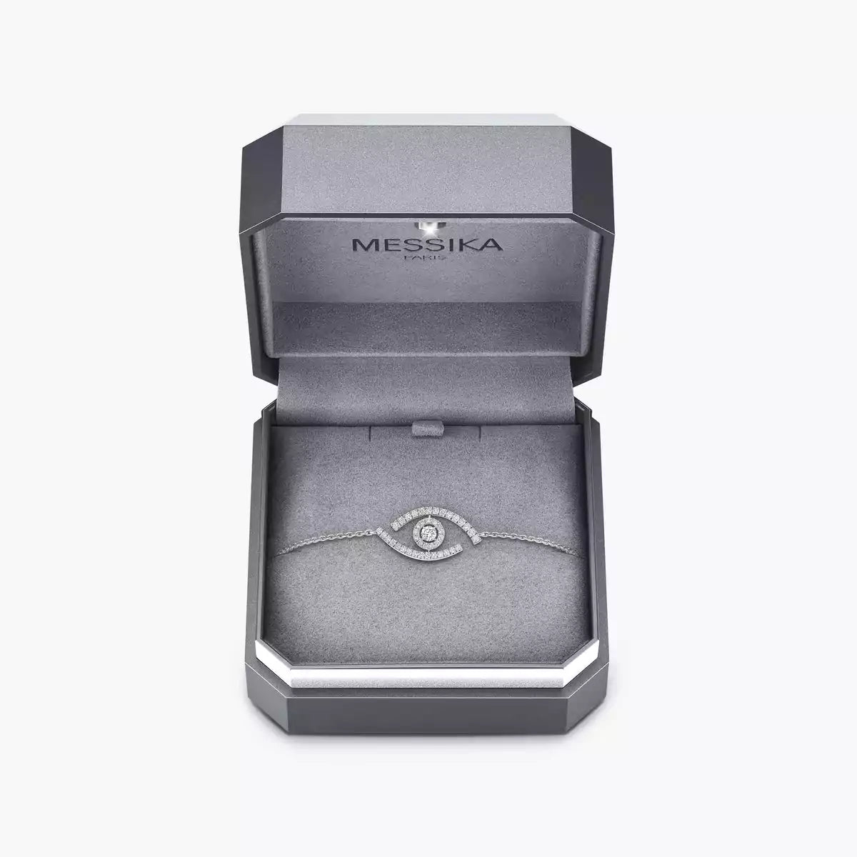 [Amore]Lucky Eye Pave-Set Diamond Bracelet