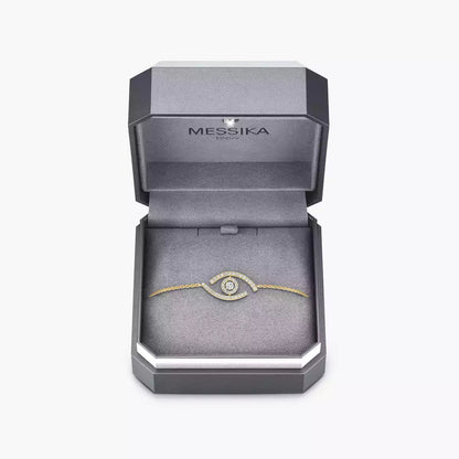 [Amore]Lucky Eye Pave-Set Diamond Bracelet