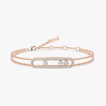 [Amore] Move Classique pavé bracelet