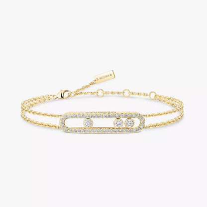[Amore] Move Classique pavé bracelet
