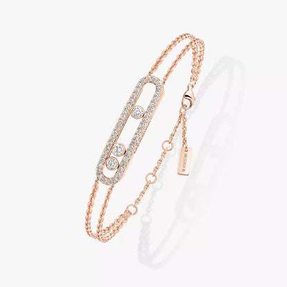 [Amore] Move Classique pavé bracelet