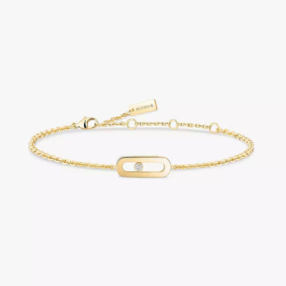 [Amore]Move Uno Diamond Bracelet