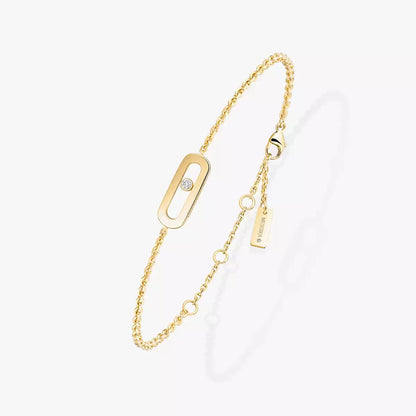 [Amore]Move Uno Diamond Bracelet