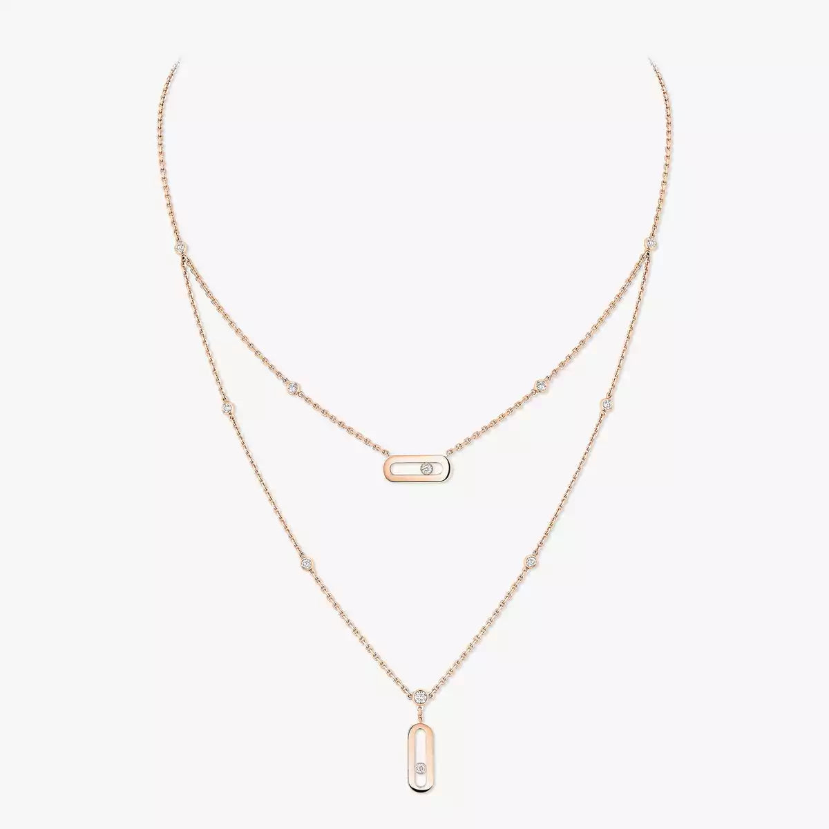 [Amore] Move Uno Diamond Necklace