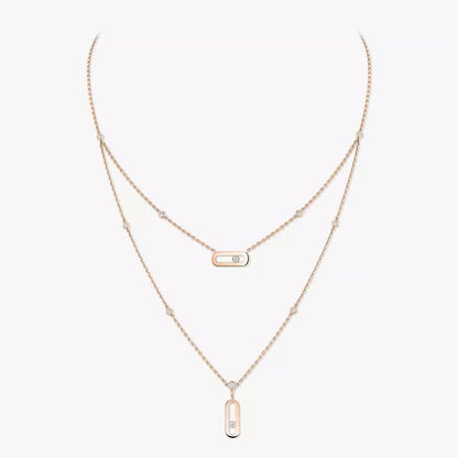 [Amore] Move Uno Diamond Necklace