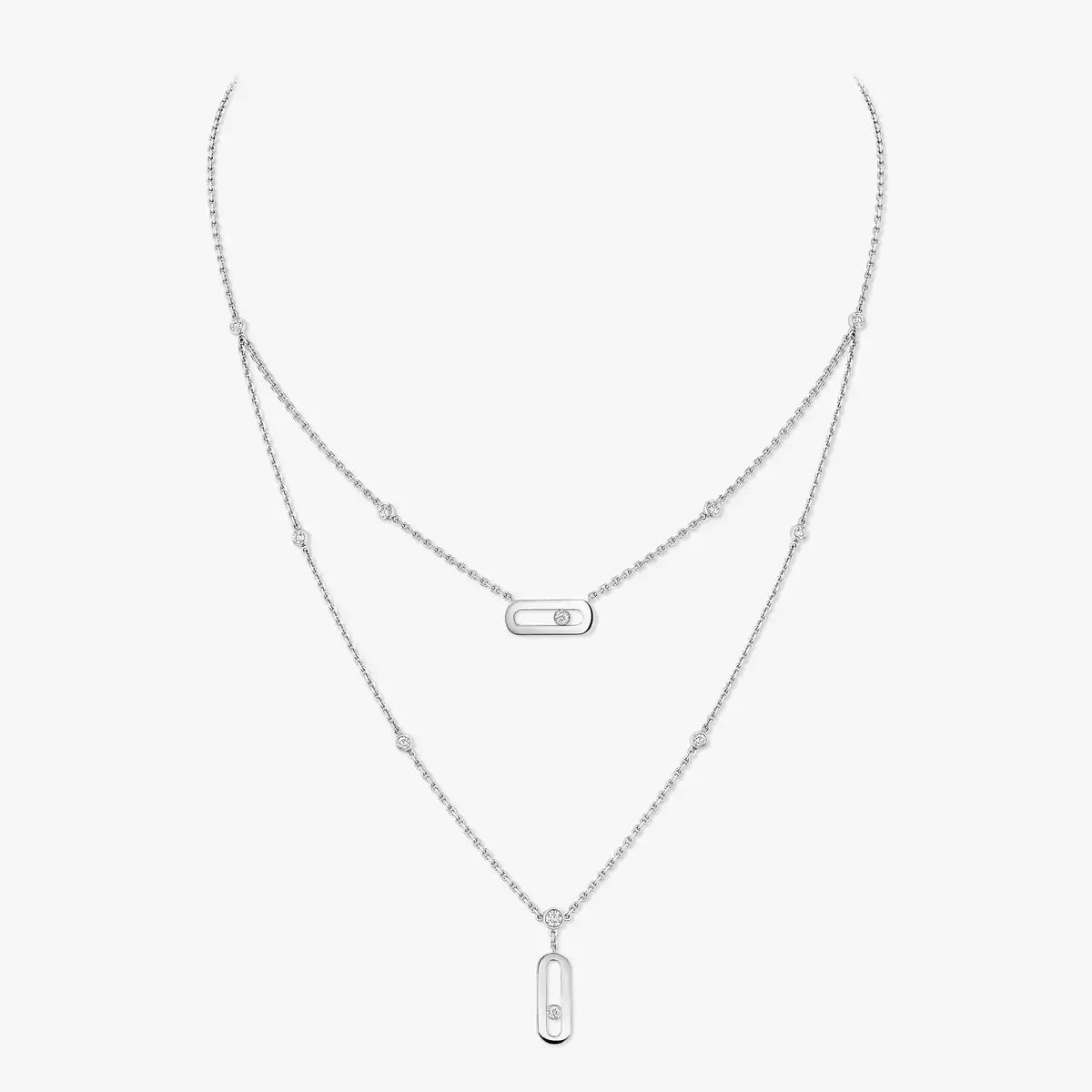[Amore] Move Uno Diamond Necklace