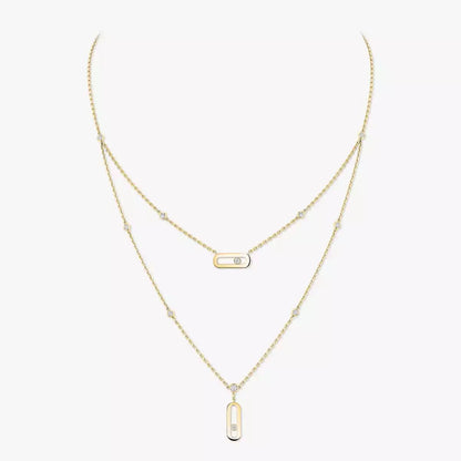[Amore] Move Uno Diamond Necklace