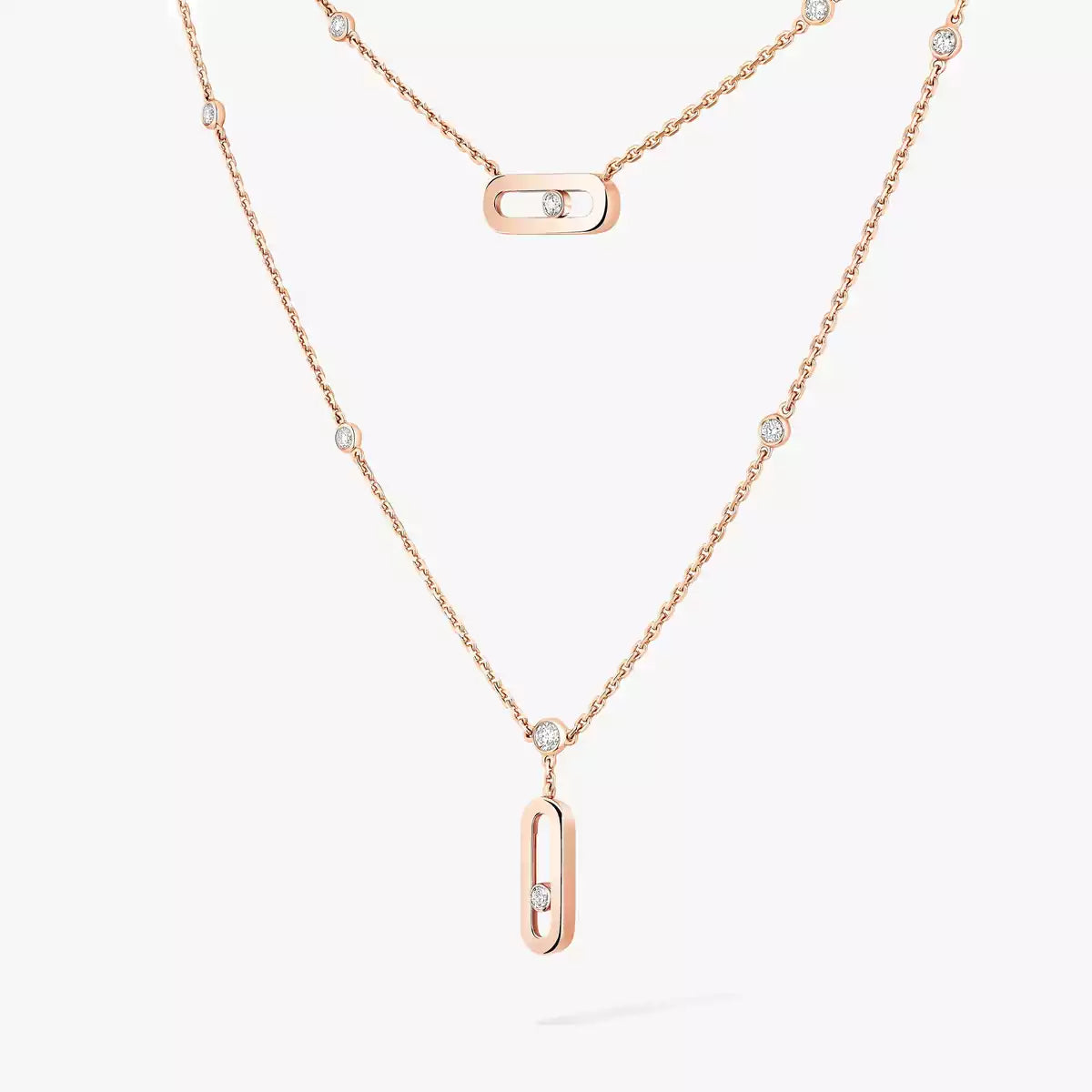 [Amore] Move Uno Diamond Necklace