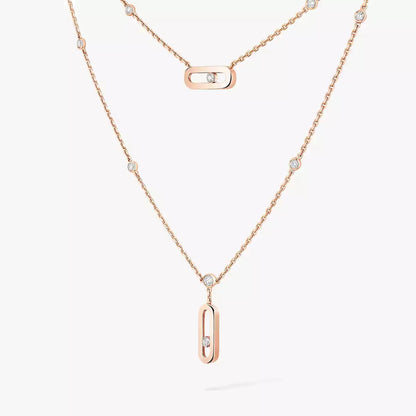[Amore] Move Uno Diamond Necklace