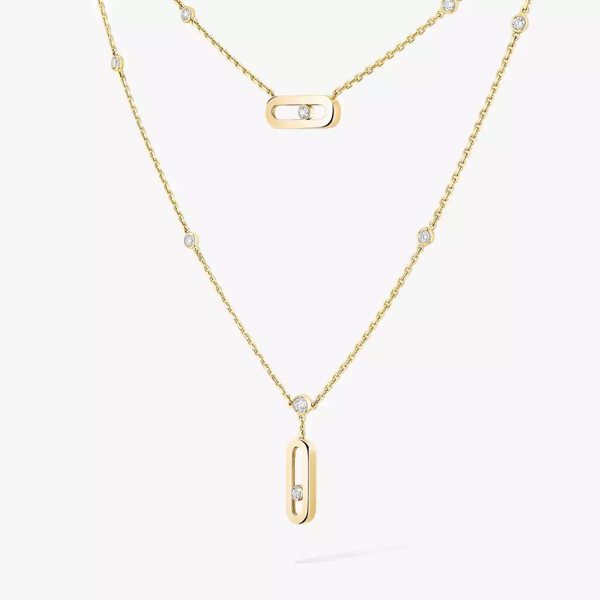 [Amore] Move Uno Diamond Necklace