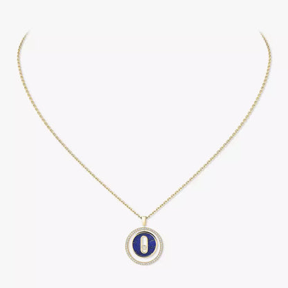 [Amore]Lucky Move Diamond Necklace in Rose Gold and White Mother-of-Pearl
