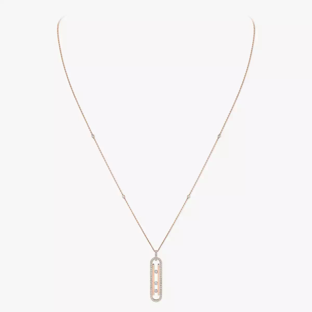 [Amore]Diamond Necklace Move 10Th