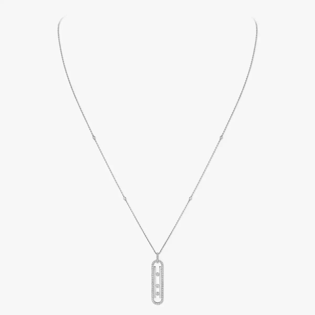 [Amore]Diamond Necklace Move 10Th