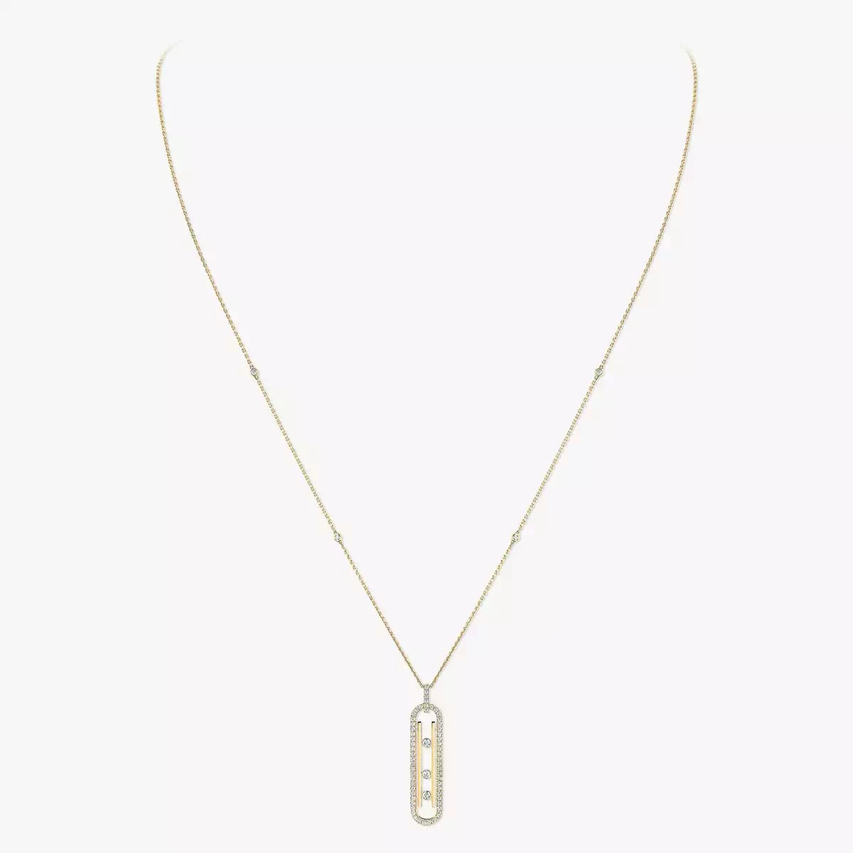 [Amore]Diamond Necklace Move 10Th