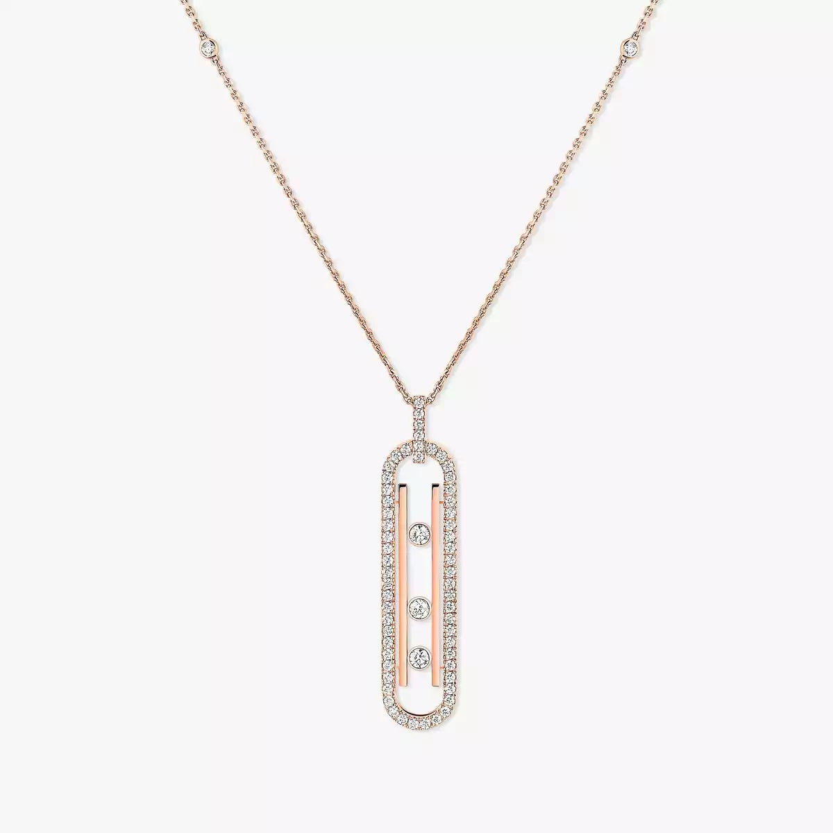 [Amore]Diamond Necklace Move 10Th