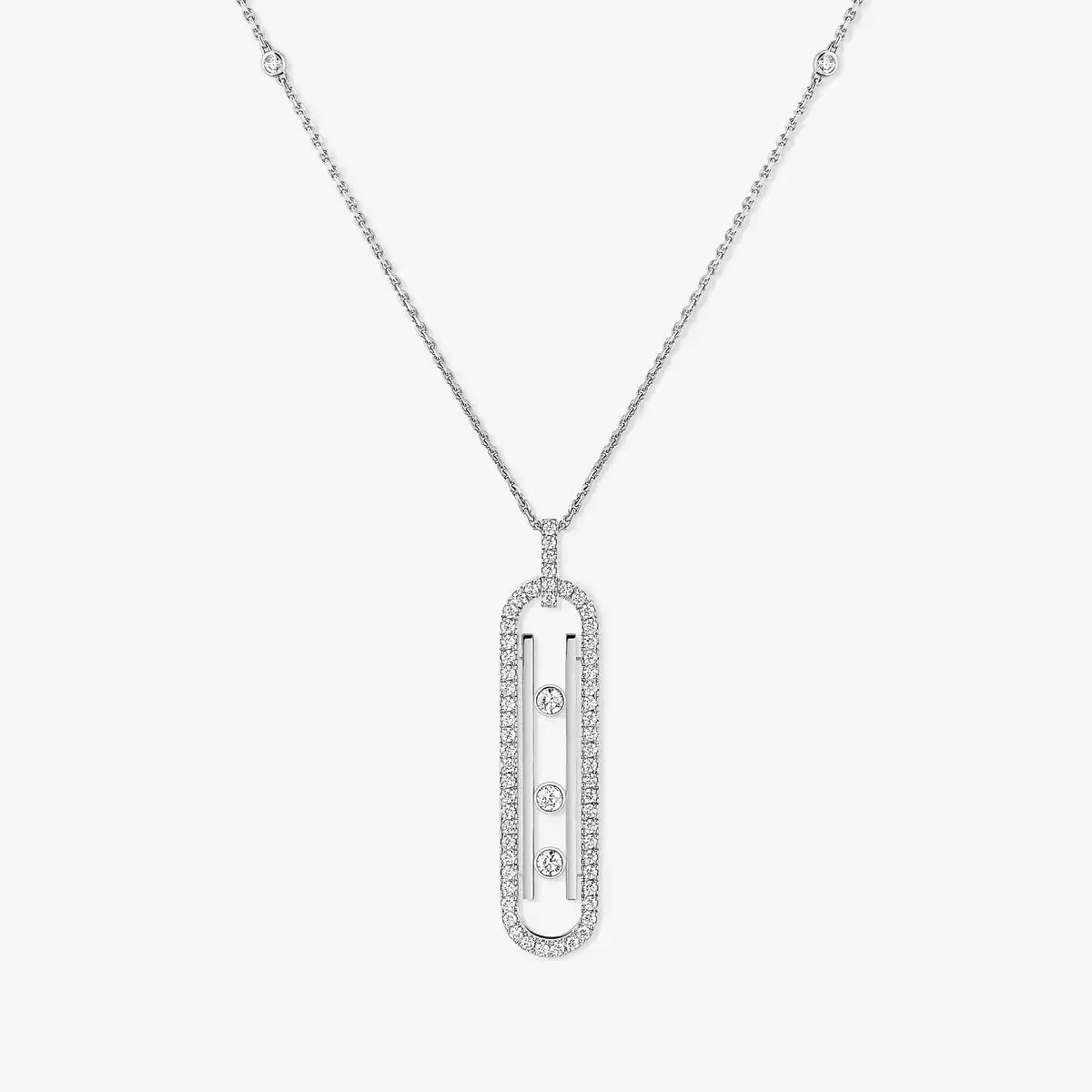 [Amore]Diamond Necklace Move 10Th