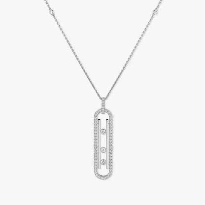 [Amore]Diamond Necklace Move 10Th