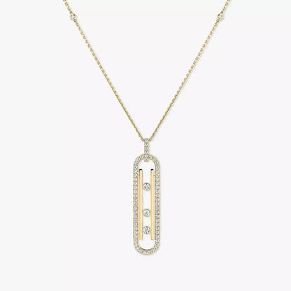 [Amore]Diamond Necklace Move 10Th