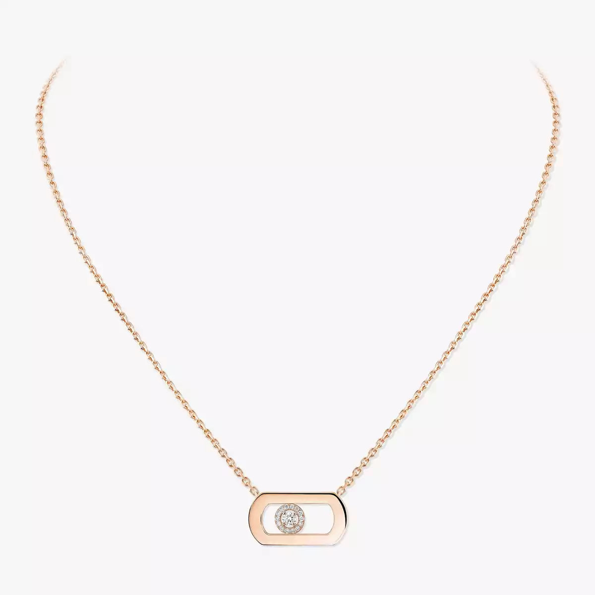 [Amore]So Move Diamond Necklace in Gold