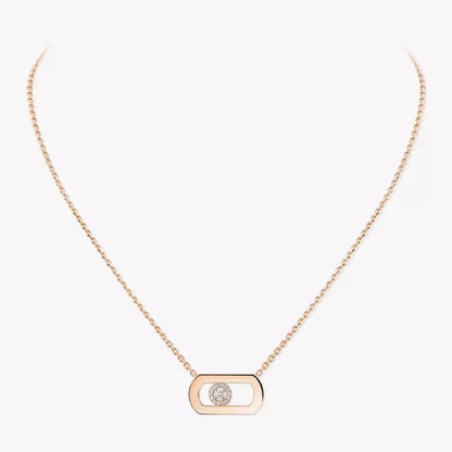 [Amore]So Move Diamond Necklace in Gold
