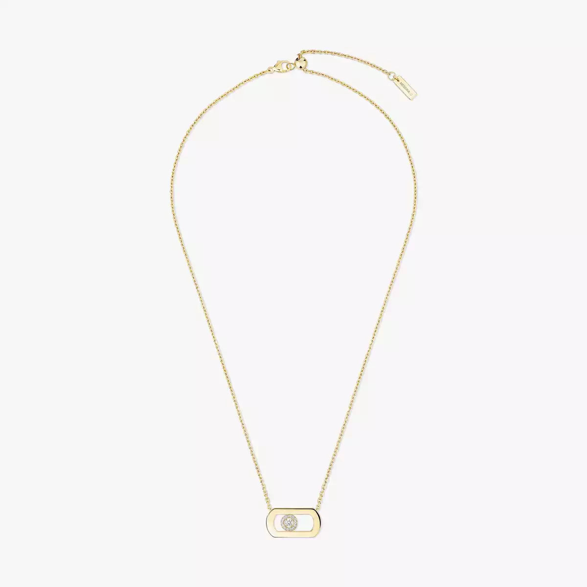 [Amore]So Move Diamond Necklace in Gold