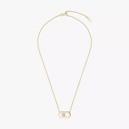 [Amore]So Move Diamond Necklace in Gold