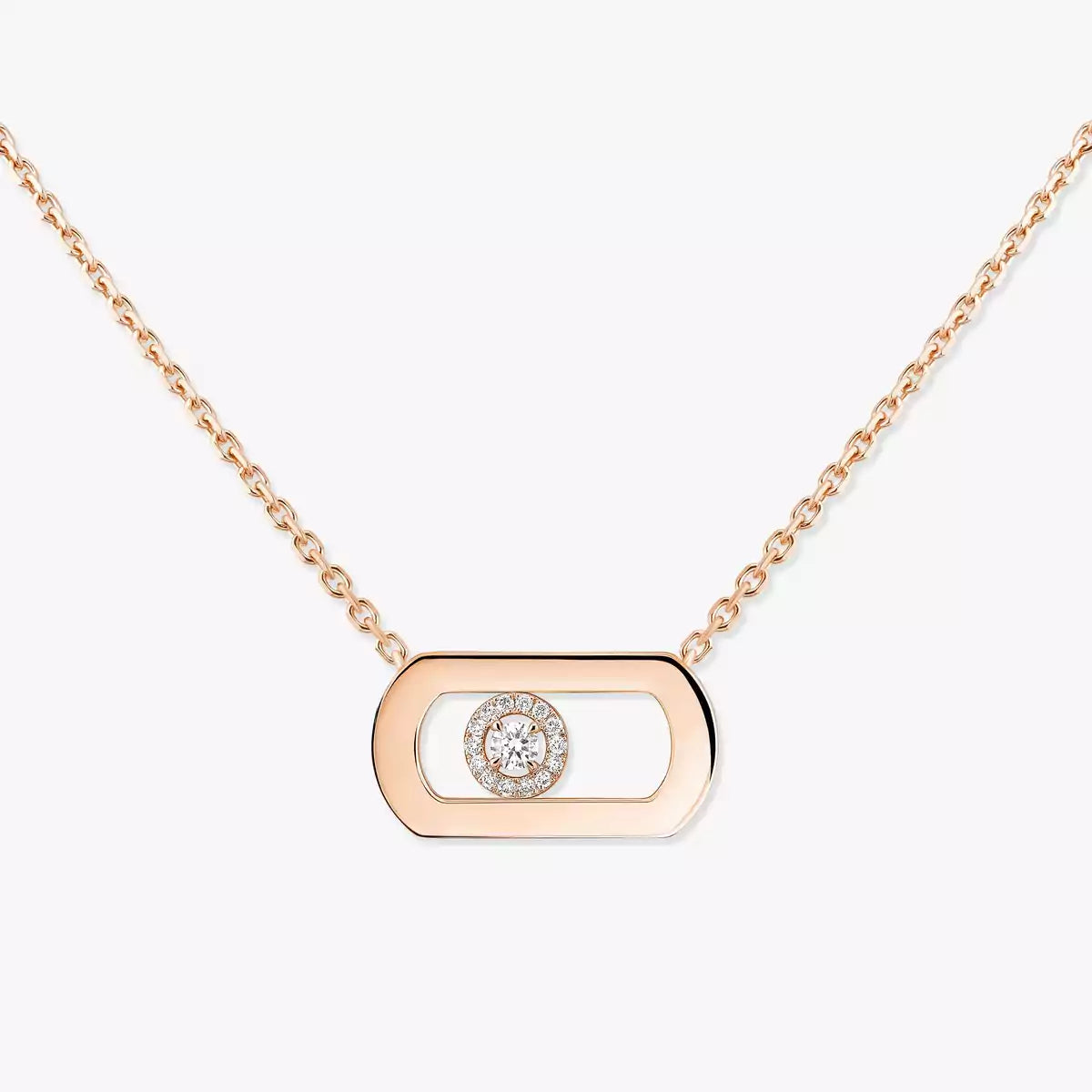 [Amore]So Move Diamond Necklace in Gold