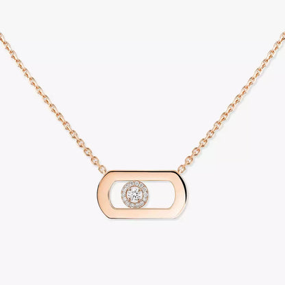 [Amore]So Move Diamond Necklace in Gold