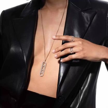 [Amore]Move 10th Diamond Ring in Gold