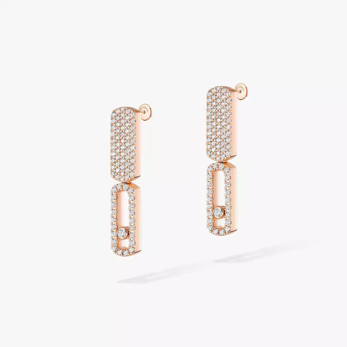 [Amore]Imperial Move SM Diamond Earrings