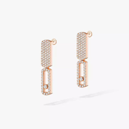[Amore]Imperial Move SM Diamond Earrings