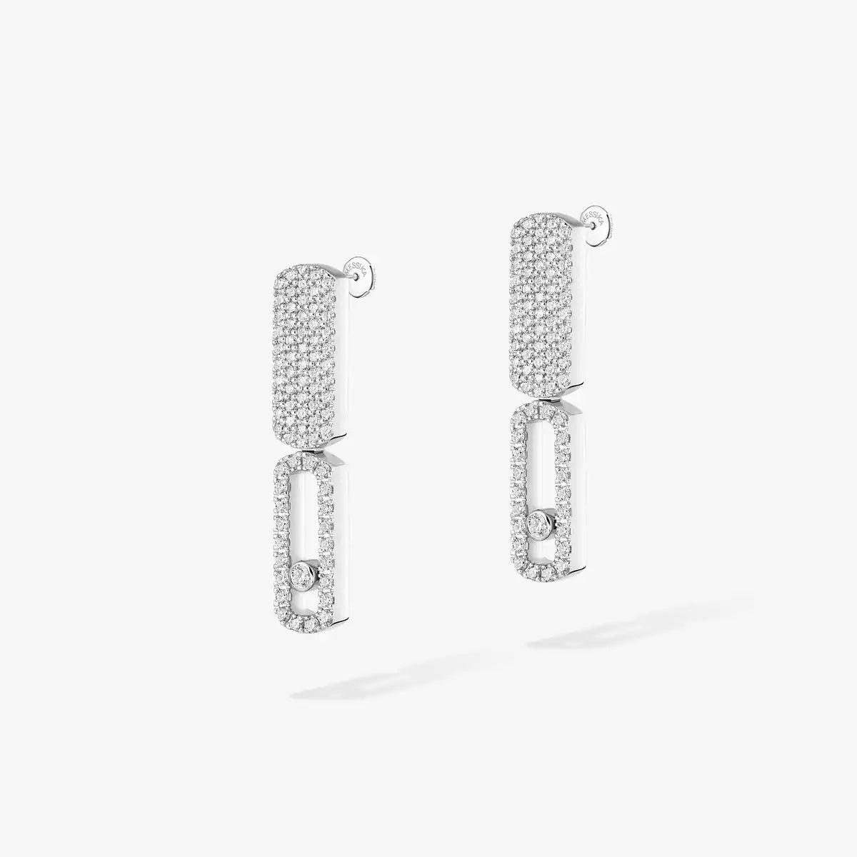 [Amore]Imperial Move SM Diamond Earrings