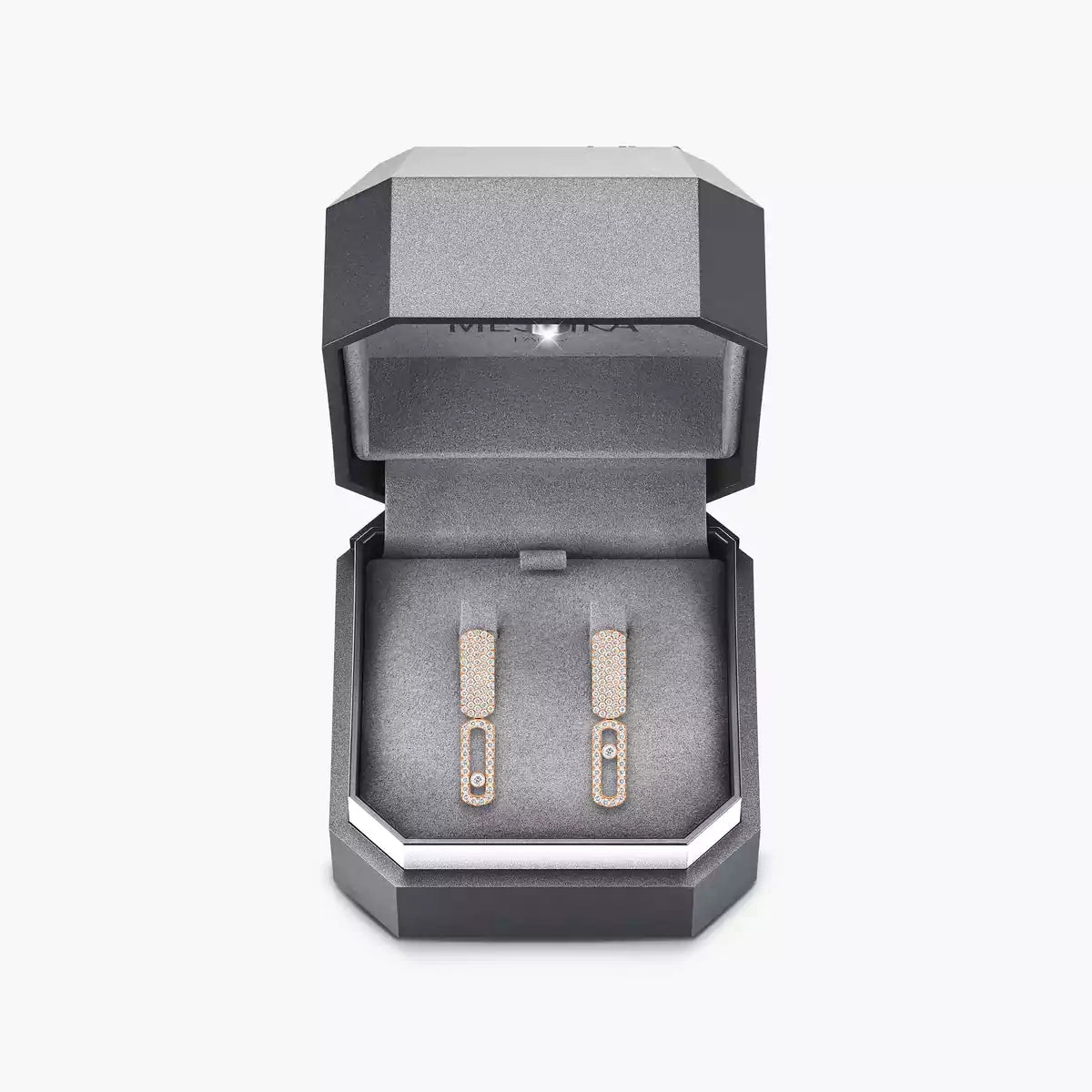 [Amore]Imperial Move SM Diamond Earrings