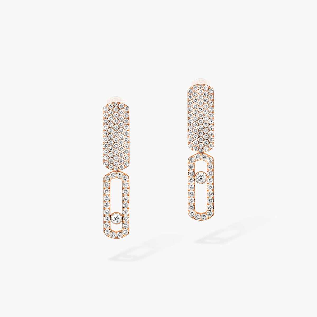 [Amore]Imperial Move SM Diamond Earrings