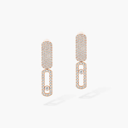 [Amore]Imperial Move SM Diamond Earrings