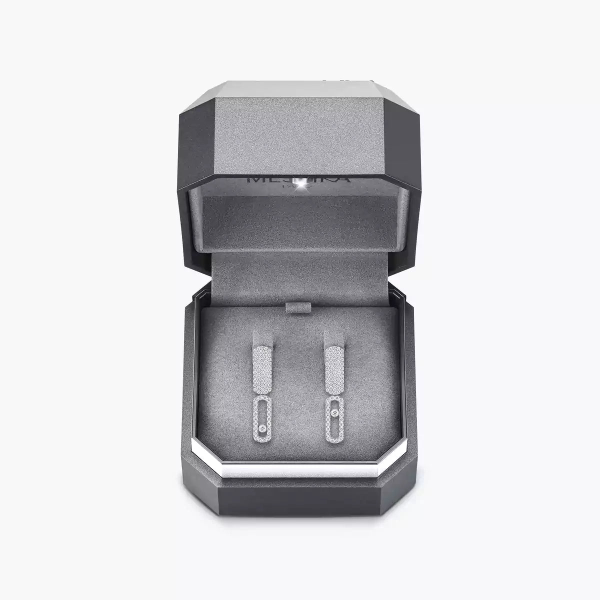 [Amore]Imperial Move SM Diamond Earrings