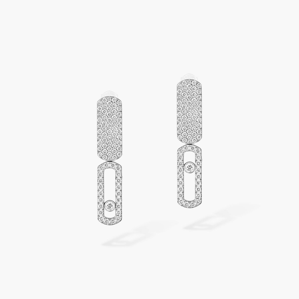 [Amore]Imperial Move SM Diamond Earrings
