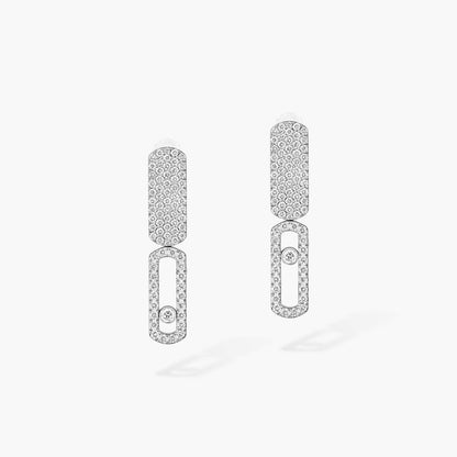 [Amore]Imperial Move SM Diamond Earrings