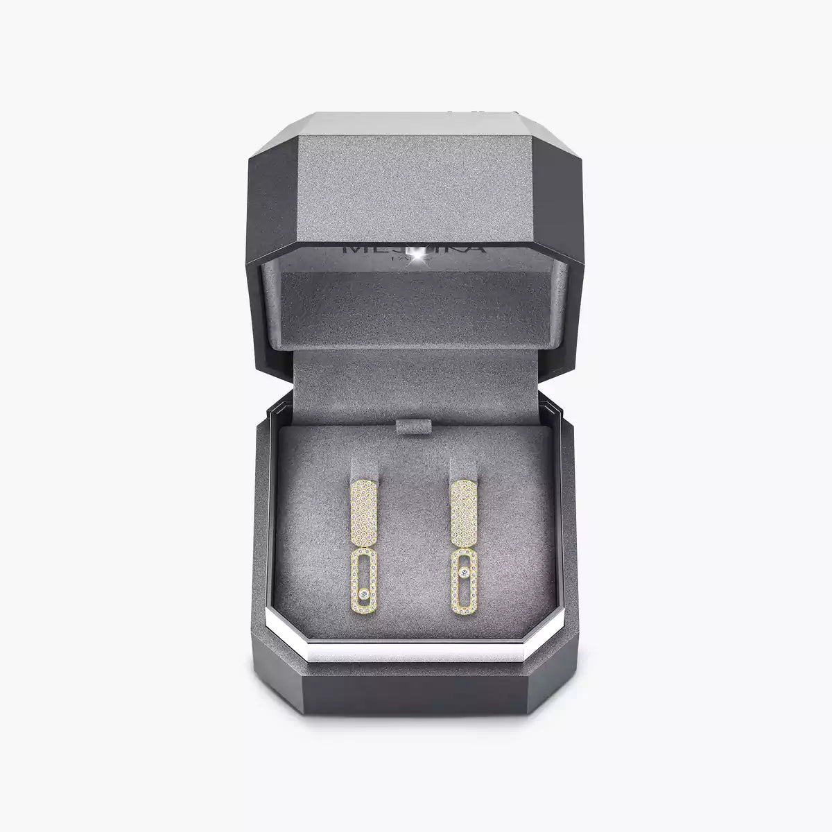 [Amore]Imperial Move SM Diamond Earrings